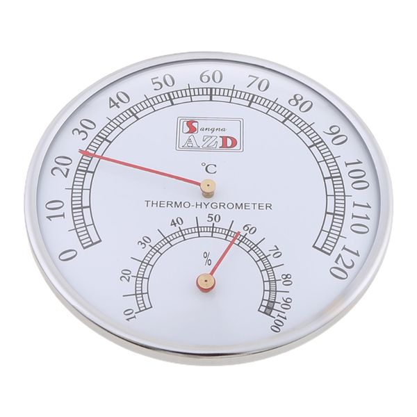 N0HB Sauna Room Thermometer Hygrometer für Hausbüros Sauna Room