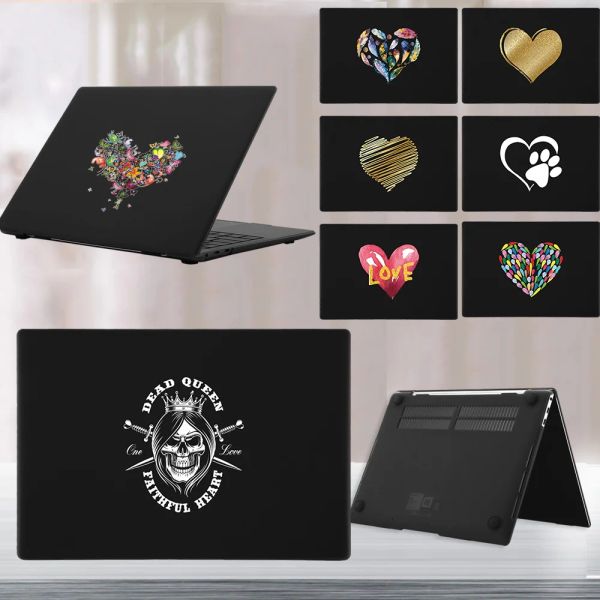 Casi Matte Laptop Case Nuova stampa d'amore per Huawei Honor Magicbook 14 15/X14 X15/Magicbook Pro 16.1 Caso Copertura di gusci in plastica classica