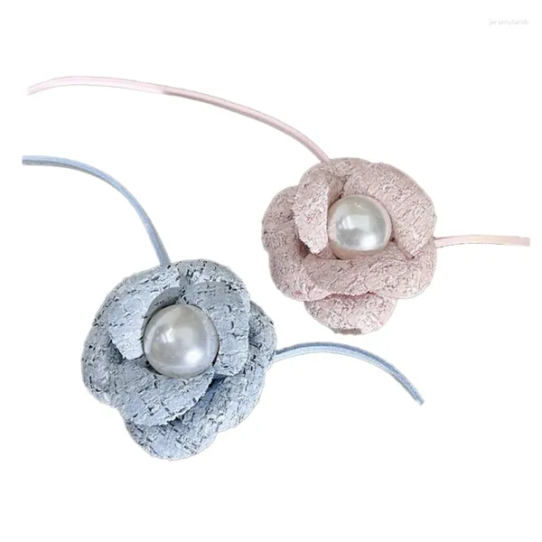 Choker Mode Forward Camellia Halskette einzigartige Blumenhals für Frauen und Mädchen