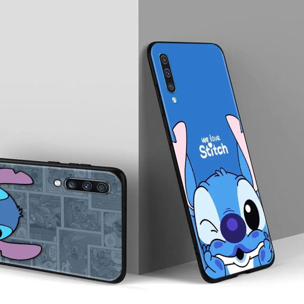 Samsung Galaxy A50 A70 A30 OPPO Realme için 8 8i Motorola için 8I Nokia G30 G60 için Nokia X10 G21 Kapak Stitch Cartoon