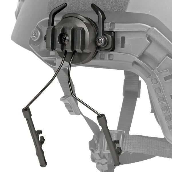Adattatore tattico Adattatore Adattatore Ox Corna Horn Forta per cuffie Montaggio per cuffie per guida per casco da 19-21 mm