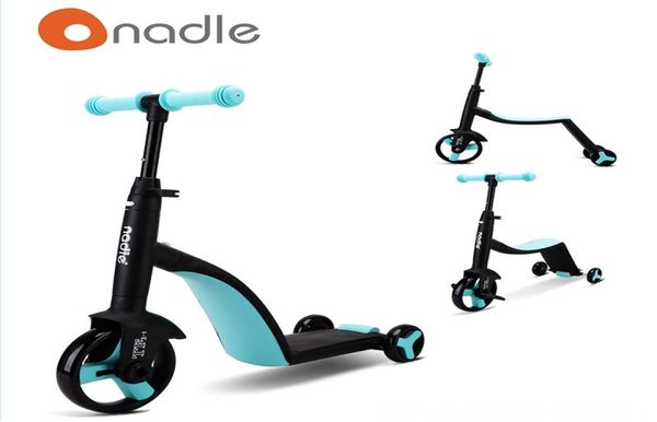 triciclo de carruagem de bebê de três campiclo nadle natto carruagem de carruagem de bebê de carro triciclo trêsnone children039s scooter bi8908053