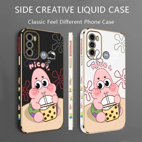 Milk Tea Baby Modello Telefono di lusso Custodia per Motorola Moto G60 G53 G52 G50 G42 G30 G20 G22 G52 E20 G9 Copertina di gioco