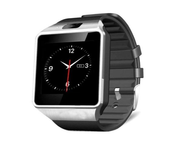 Dz09 Bluetooth Smart Watch Phone Smart Wrist Watch com o pedômetro de câmera Card de suporte ao rastreador de atividades SIM TF para smartphone3987449