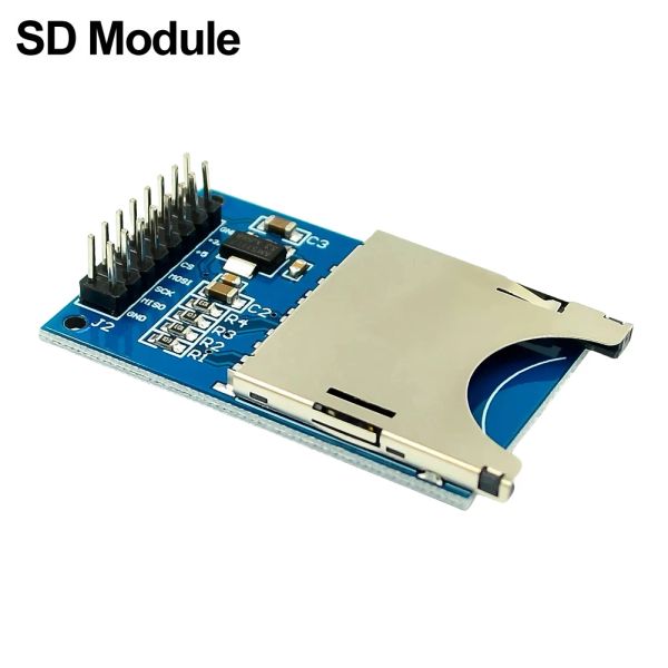 Bellek Kalkanı Modülü 6 PIN MICRO SD MODULE SPI MICRO SD TF Kart 5V 3.3V Mini TF Kart Modülü Arduino DIY kiti