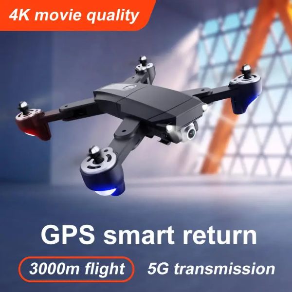 Droni GPS RC 5G DRONE Photograp UAV Quadtrocopter Profesional FPV con fotocamera 4K Fixeight Pieging Quadcopter per veicoli aerei senza pilota