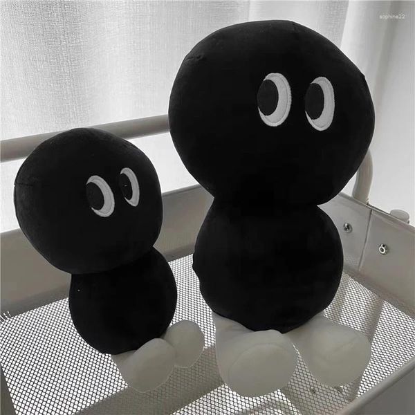 Travesseiro engraçado olhos grandes olhos kawaii backrest de pelúcia s