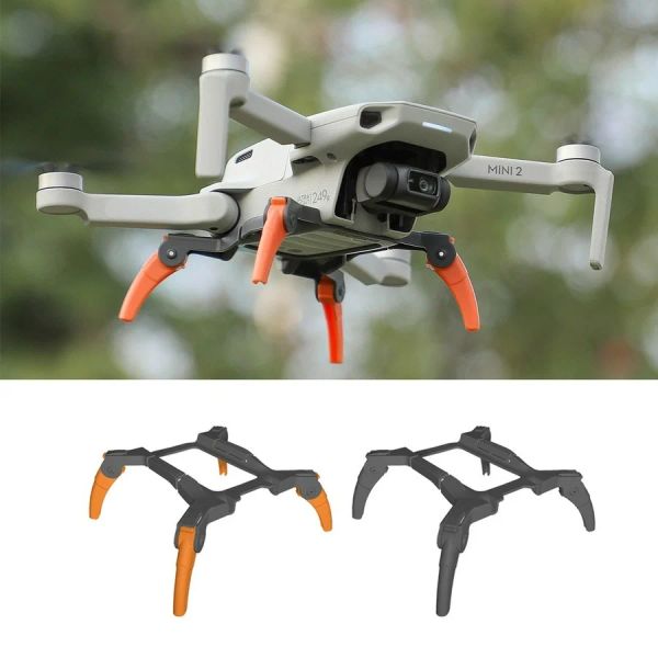 Drones Foldale Spider Landing Transhing perna para DJI Mini 2/Mavic Air 2/Air 2s/mini 3 Pro Antecedores de protetor de protetor de extensor do estender