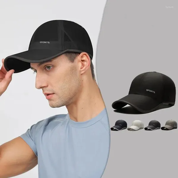 Ballkappen Frühling Sommer Outdoor Schnell trockene Hatsmen Sports laufend Baseball Frauen dünne Sonnenschutz Sonnenschutz Gipfel