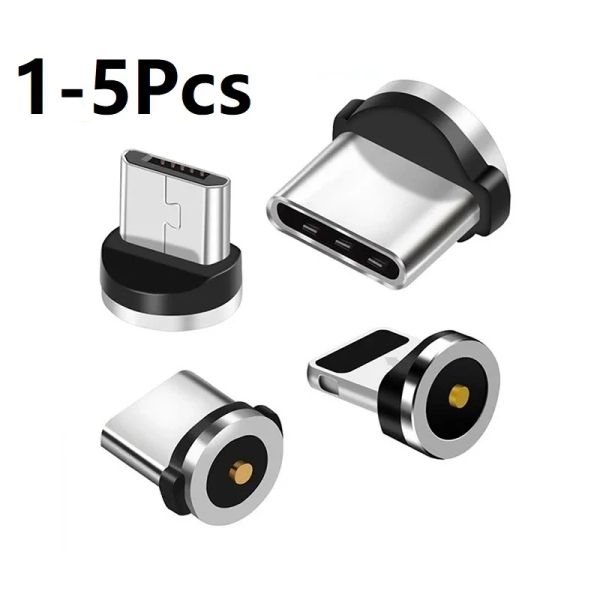 Taps di adattatore di ricarica rapida per cavo magnetico da 1-5ps per iPhone 14 Samsung Huawei Xiaomi Charge