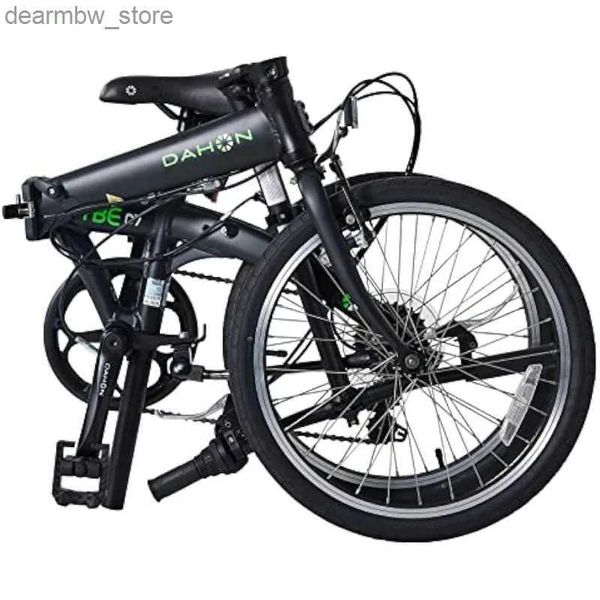 Bikes Dahon Vybe D7 Folding Bike Leichter Aluminiumrahmen;7-Gang-Shimano-Zahnräder;20 -faltbar Fahrrad für Erwachsene L48