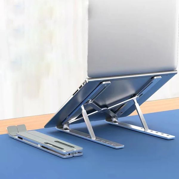 Ständer tragbarer Aluminium -Laptop -Ständer Notebook Support Computer Bracket MacBook Air Pro Holder Zubehör Faltbare Lap -Top -Basis für PC