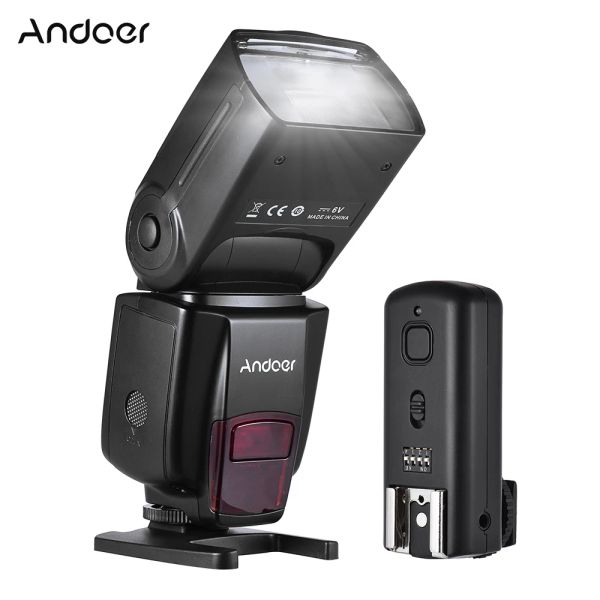 аксессуары Andoer Flash AD560 IV 2,4G беспроводной беспроводной онкамеры Speedlite Speedlite Flash Light GN50 Flash Trigger для Canon Nikon Sony A7/A7 II