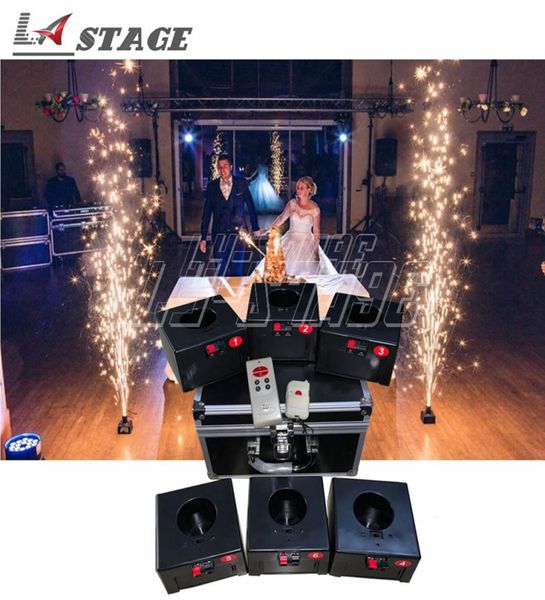 D06 Double Fernbedienung Wireless 6 Cues Receiver Stage Hochzeitsausrüstung Feuerwerk Brunnen Basismaschine 1016260