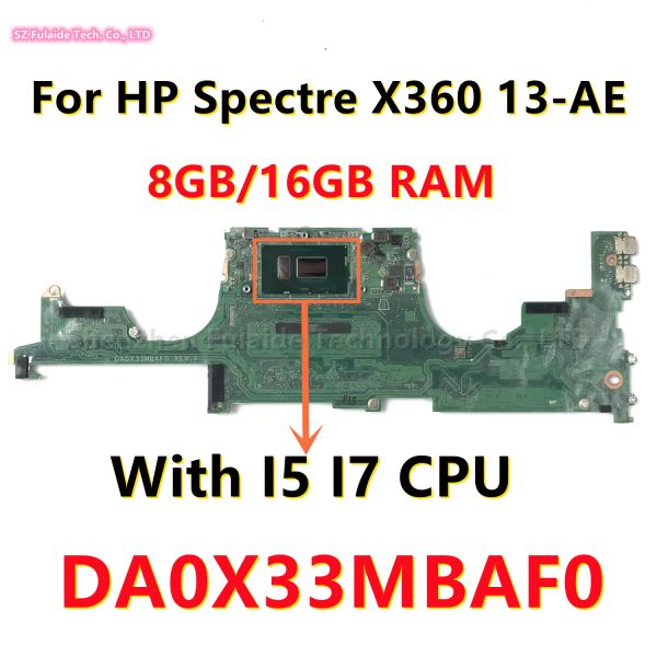 Scheda madre 941884601 941883 941882 per HP Specter X360 13AE 13AE012DX Laptop Madono con lapop