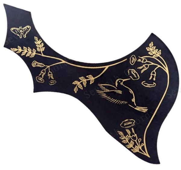 1pcs a sinistra Hummingbird fiore decorativo decorativo motociclo per chitarra acustica Pickguard Pick Guard Parti di chitarra antiscratch Access7024096