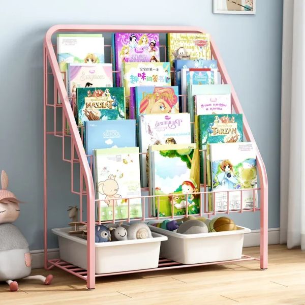 SH 2023 Jahr Neue Aoliviya Offizielle neue bewegliche Bücherregal Baby Bild Spielzeugspeicher Rack Floor Multi-Layer Locker Lager LAR LAR