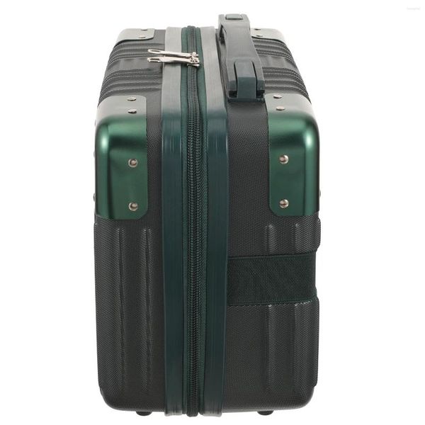 Wanduhren Leichtes Gepäckgehäuse kreativer Koffer koreanische Version 14-Zoll-Handheld Simple Make-up Storage Carry Travel