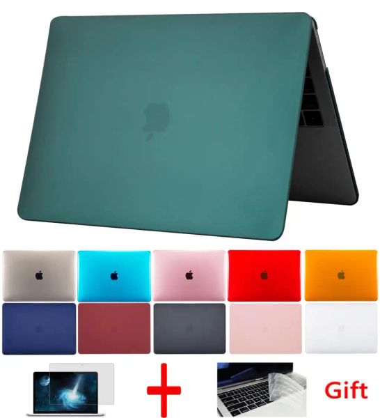 Случаи Новый чехол для ноутбука для MacBook M1 M2 Air Pro 13 14 16 -дюймовый 2023 2020 2020 Чип A2681A2179A2337A2338A2779A2289 Touch Bar/ID 11 12 15 дюймов.