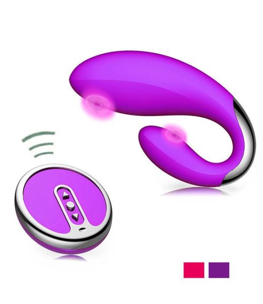 Wasserdichte drahtlose Fernbedienung Dual Vibrator für Frauen Sex Toys USB Ladung G Spot Message Klitoralstimulator Sex Vibrator C4465724