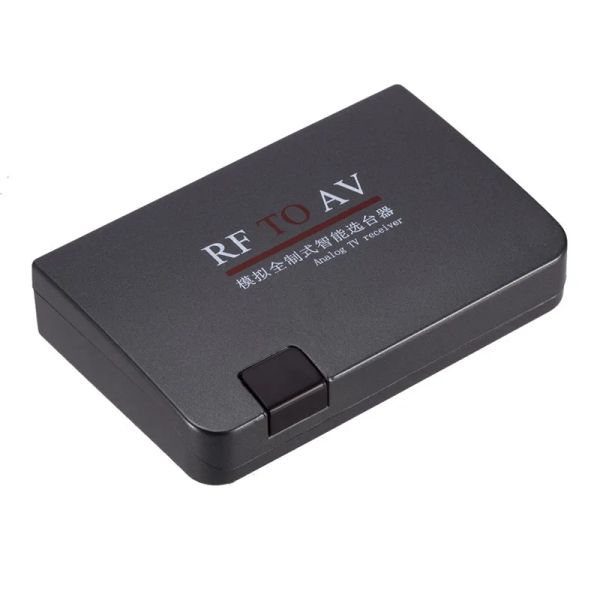 2024 RF a AV Converter Channel Selector Channel Extender Cable TV alla porta video TV di proiezione supporta lo standard completo per il convertitore da RF a AV