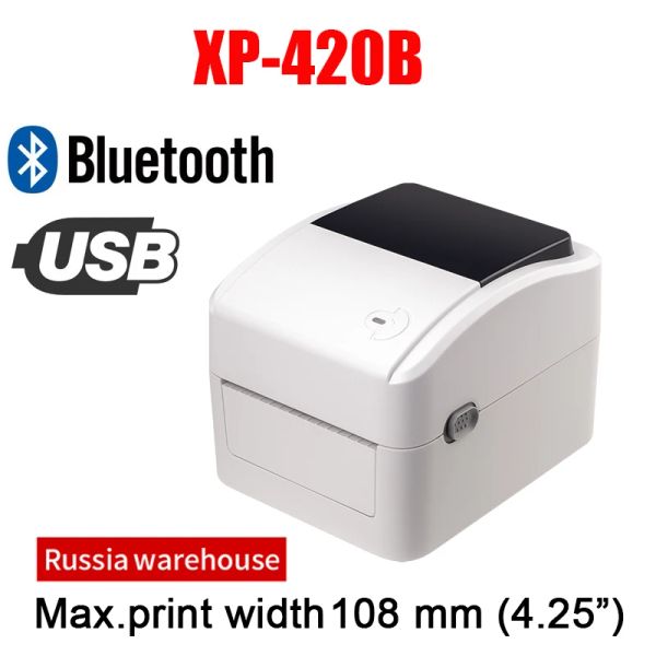 Stampanti XP460B/420B 4inch Etichetta di spedizione/Express/Termal CODE Etichetta della stampante per stampare DHL/FedEx/UPS/USPS/EMS Etichetta 4x6 pollici etichetta