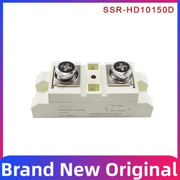 SSR HD10 24VDC DC Relé 80A 100A 120A 150A 200A 300A 400A 500A Relé de Estado Sólido Industrial 100V DC Controle DC