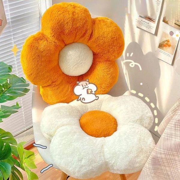 Cuscino 35/50 cm Piempato alefino a fiore di girasole forma per bambini camera da letto decorazione per ufficio