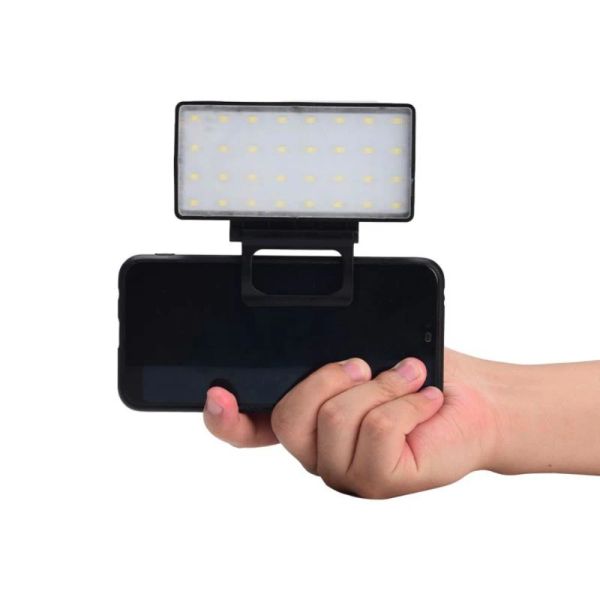 Novo mini vídeo LED LEVA LIGHT PORTABLE ENFERIOR BATERIA IMPORTANTE PARA POTENAGEM FOTION EM FOLE E TOLE MOLELE Selfie Lamp Night Light Light