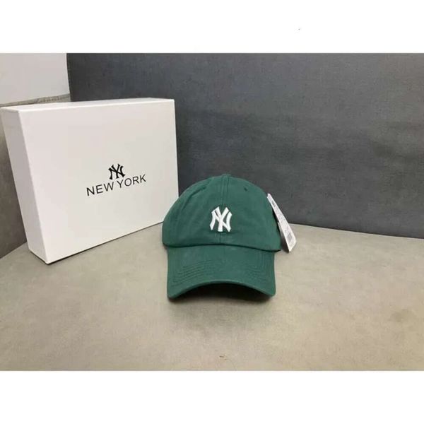 New Fashion N 2024 Korean Ausgabe 15 Farbwiederherde Erwachsene Stickerei Neues Soft Top Herren- und Frauenhutpaar Baseball Cap Yankees Hut Inball Caps