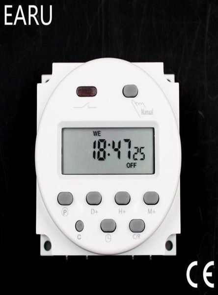 Smart Home Control CN101A Timer ACDC 12V 24V 110V 120V 220V 230V 240V Digital LCD Power Week Mini Programmable Time Relay 1710438