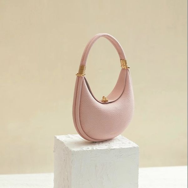 Bolsa de grife de designer Half Moon Crescent Songmont Luna Bag para Bolsas de ombro de luxo para mulheres Moda Moda Bolsa Bolsa Bolsa Bolsa Bolsa de Embreagem