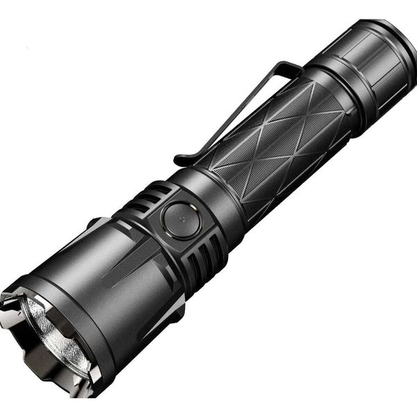 Комплект перезаряжаемого усовершенствованного тактического фонаря Klarus XT21X Pro, 4400 люмен — аккумулятор 5000 мАч, дальность луча 336 м, супер яркий для приключений на открытом воздухе