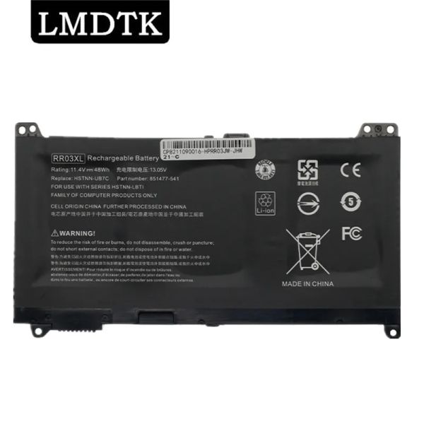 Батареи LMDTK Новая батарея ноутбука RR03XL для HP Probook 430 440 G4 G5 450 455 435 470 HSTNNLB7I PB6W UB7C