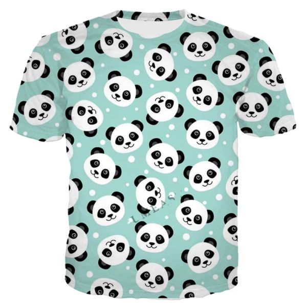 Fofa Panda 3D Printing camise