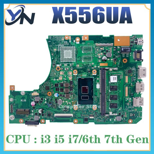 Scheda madre X556UA Mainboard per Asus A556U X556U X556UF X556UAM X556UQ X556UJ X556UAK Laptop Madono I3 I5 I7 CPU DDR3L/DDR4 4GB/8GB