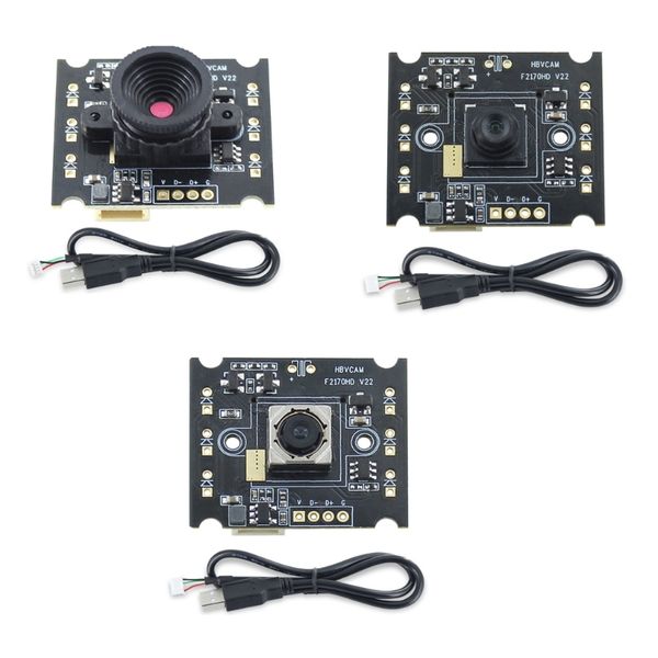 2MP Hochgeschwindigkeits -USB -Kameramodul für Computer 1080p Mini Webcam Board OV2720 Industrial PC -Kamera für Laptop W3JD