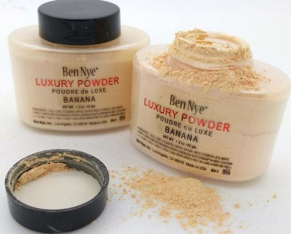 Ben Nye Luxury Powder 42G Yeni Doğal Yüz Gevşek Toz Su geçirmez Besleyici Muz Parlatıcı Uzun Yüz Toz5150442