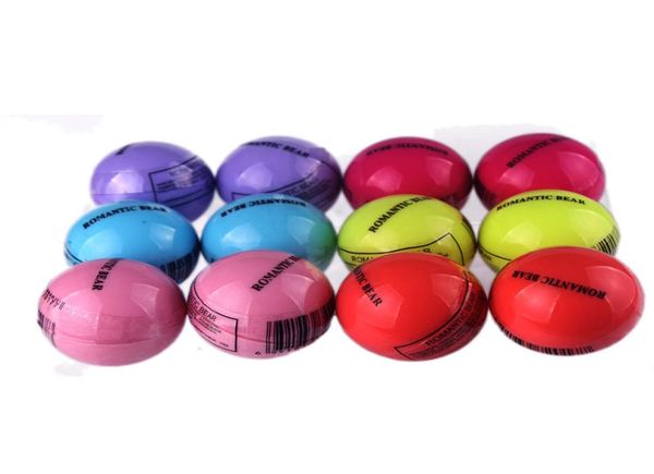 3D Round Ball Lippenstift Make -up Lippen Balsam 6 Farben Feuchtigkeitsorisierende natürliche Pflanzenkugel Fruchtpomade verschönern Lipgloss Pflege Lipgloss2227036