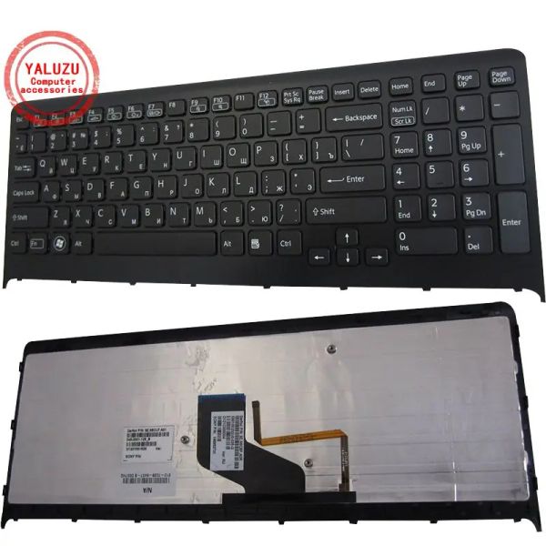 Клавиатуры RU Новая клавиатура для Sony Vaio PCG81312M PCG81412M VPCF2 VPCF21Z1R VPCF23Z1E VPCF23Q1E Российский ноутбук