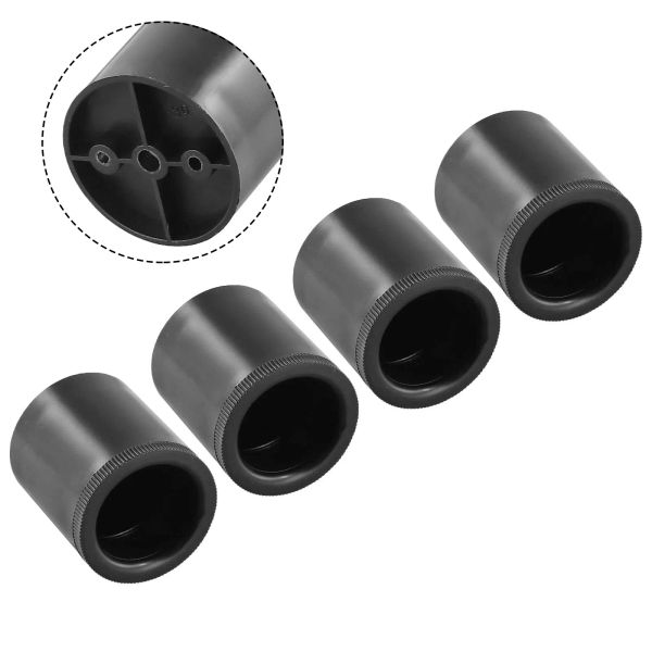 4pcs Ağır hizmet tipi kanepe dolabı ayakları bacak asansör mobilyaları ekstra yükseltici standı abs yuvarlak ayarlanabilir mobilya aksesuarları 30mm 55mm