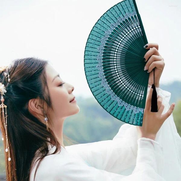 Figurine decorative COIL COURPO Crown Fan Fashion Fashion Fashion Cinese Giappone Giappone Hanfu Pography Hand