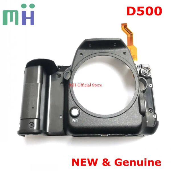 Peças novas para Nikon D500 Capa frontal Concha 1217B Unidade de substituição Câmera Reparo Parte de reposição