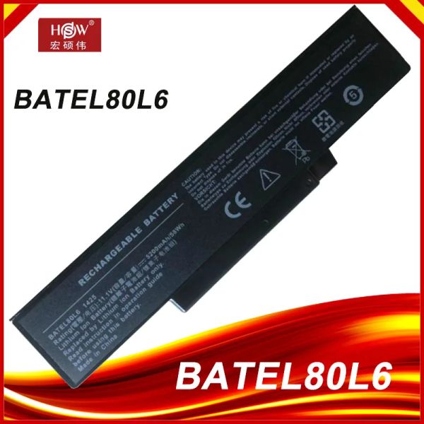 Batterien Laptop Batterie für Dell Inspiron 1425 1426 1427 1428 BEML90L6 BATEL80L9 BATEL80L6 BATCL80L9 BEHLE91L6