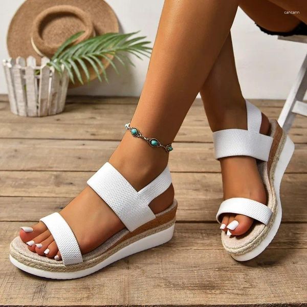 Sandalen Mode Frauen 2024 Sommer Casual Open Toy Outdoor Plus Size Sports Schuhe bequemer Strand