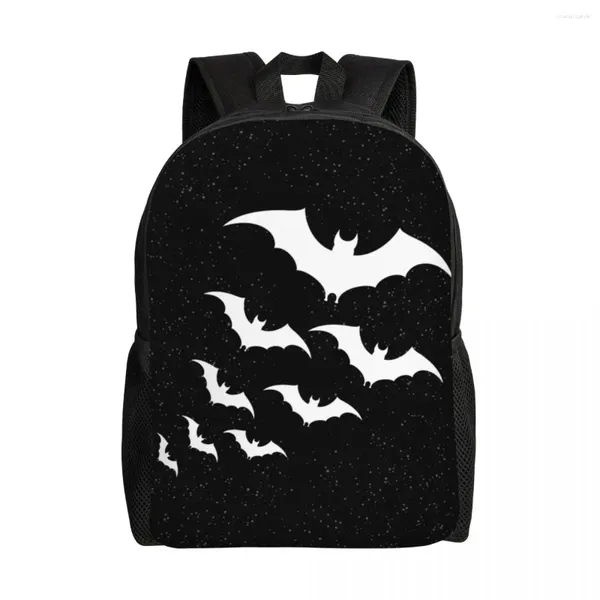 Backpack Bats in the Night Zackpacks for Women Men Halloween College College Halloween Goth Witch Bag Borse Book Bag