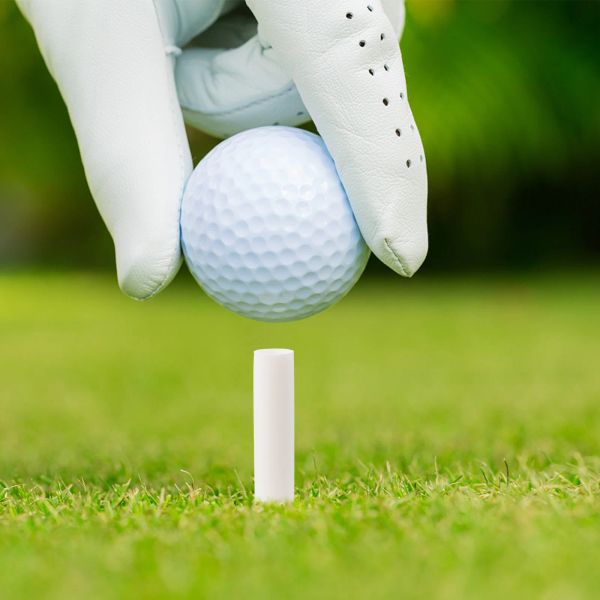 6 pezzi golf golf driving gamma golf palline di gomma in gomma interni portanti tappetino