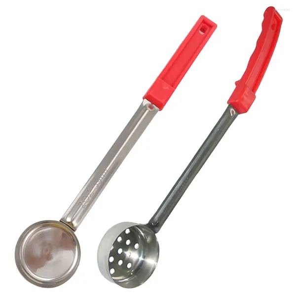 Colheres 2 PCs Pizza molho colher cozinha serve a porção de aço inoxidável de aço inoxidável Controle de concha