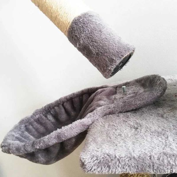 Camas de gato móveis de gato de gato instalação em árvore dormindo canil pendurado penduramento grosso 4colors Capacidade Big Capacidade Dia 30cm/35cm Cama de animais de estimação