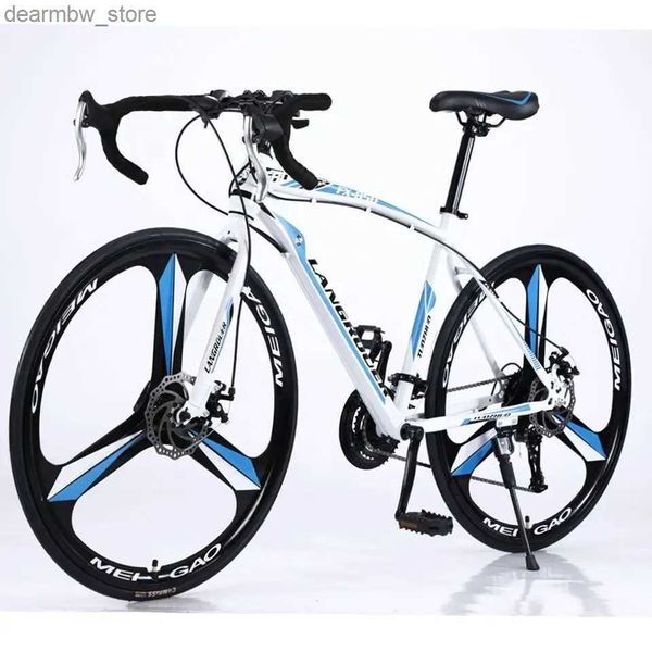 Bikes Macce Brand Manufacturing Road Bike 21speeds 26 -Zoll -Aluminiumlegierung Dual -Disc -Bremsen -Straßenrad für Mann Radfahren MTB L48